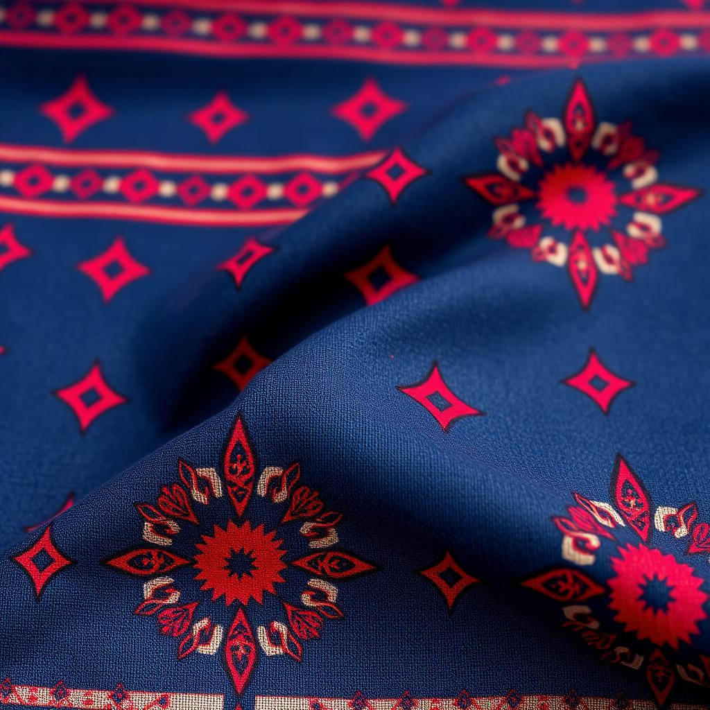Ajrak Fabrics — Indian Crafts fabric from VVPAS ANANT