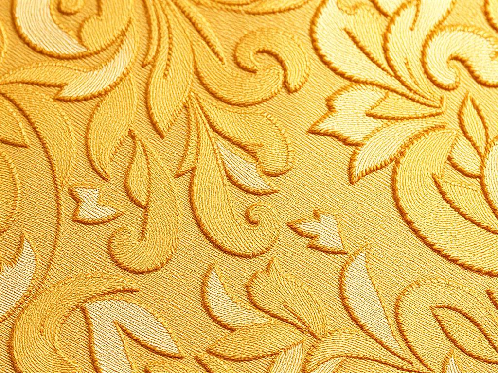 Brocade Fabrics — Jacquard motif detail