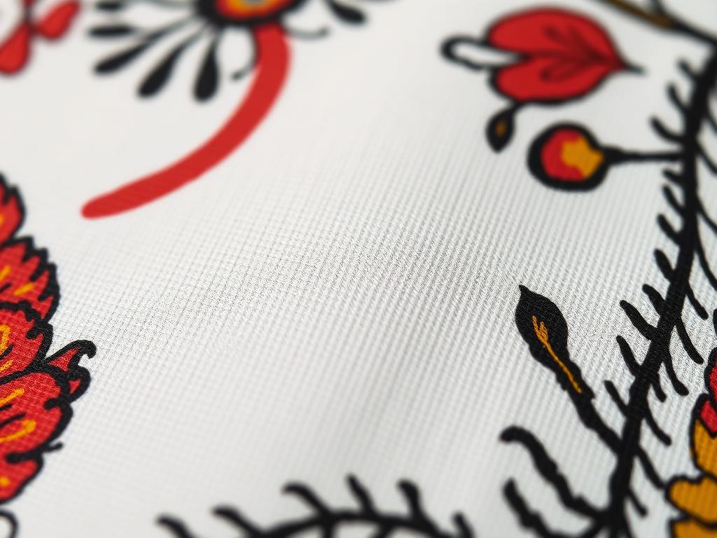 Kalamkari Fabrics — Pen-work detail