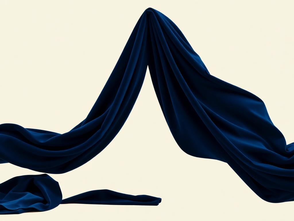 Velvet Fabrics — Weighted drape study